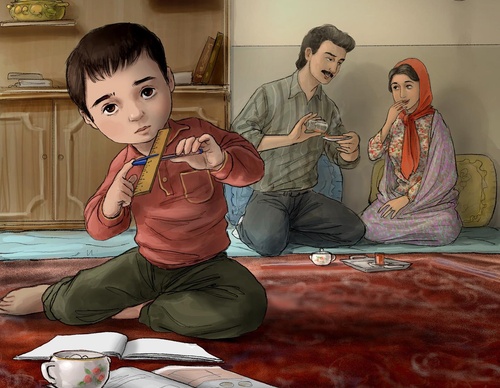 Gallery of illustration by Ali Miri-Iran