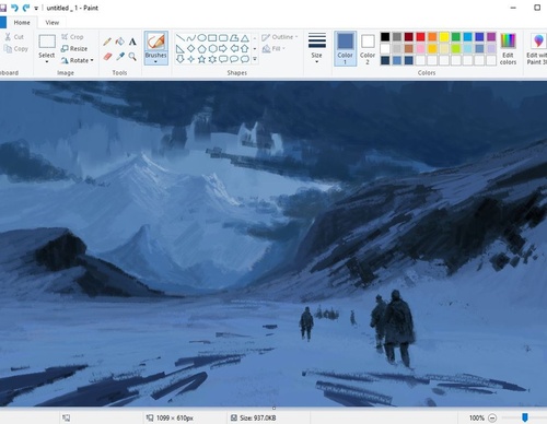 Gallery Of Drawing With Windows Paint By Christian Young - USA_1