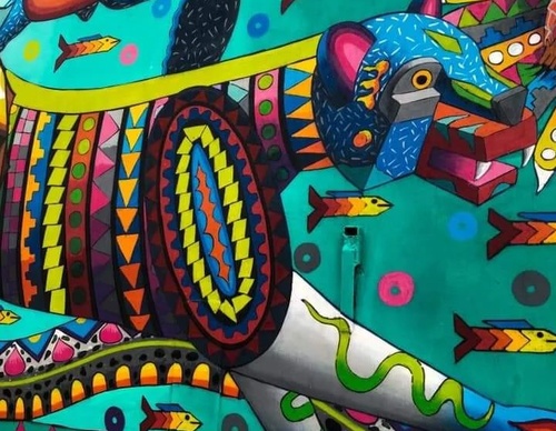 Galería de arte callejero de Spaik - México