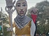 A arte prestou homenagem à resistência do povo palestino