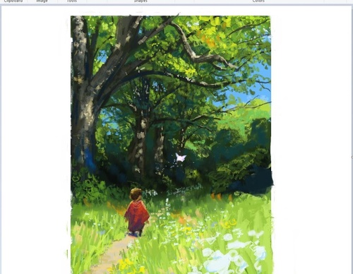 Gallery Of Drawing With Windows Paint By Christian Young - USA_1