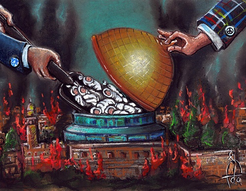 holocide cartoon