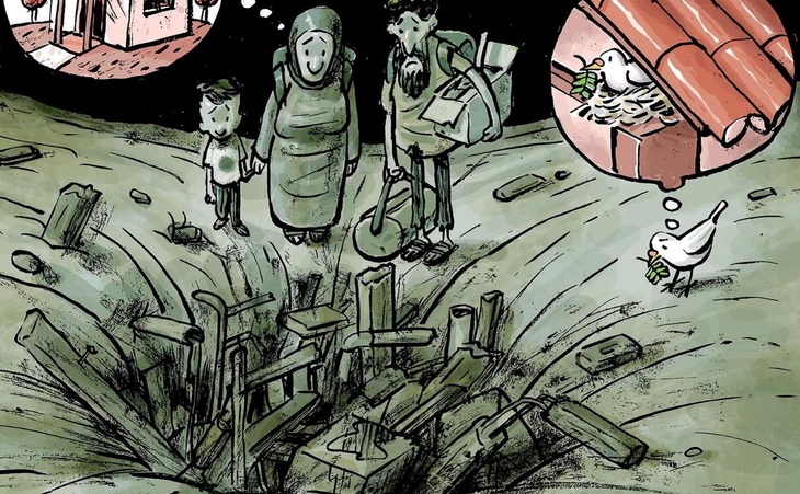 Gaza by Dalcio Machado -Brazil