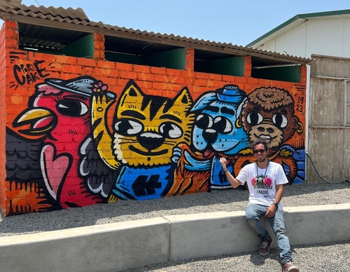 Galería de arte callejero de Juan Carlos - Perú