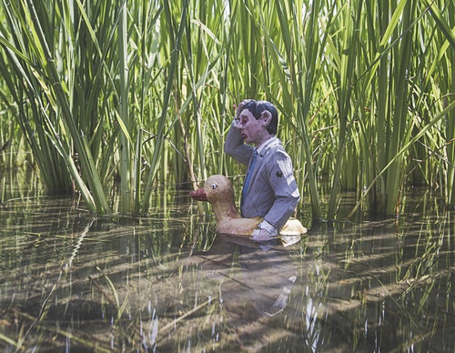 Gallery of Sculpture & Modern art by Isaac Cordal-Spain