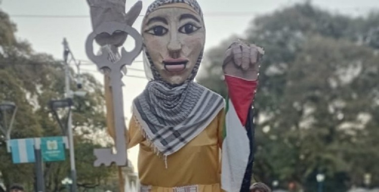 Arte rindió homenaje a la resistencia del pueblo palestino