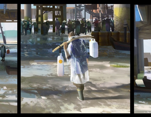 Galeria de ilustrações de Adrien Girod - França