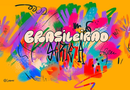 Brasileirão | Football Illustrations by Léo Vargas (Brazil)