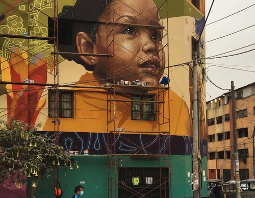Galería de arte callejero de Paulo Villegas - México