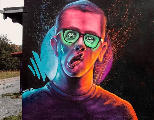 Gallery Of Street Art By WOSKerski - United Kingdom