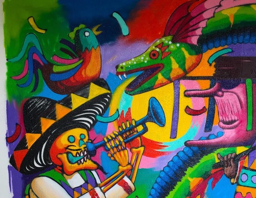 Galería de arte callejero de Spaik - México