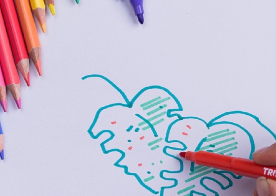 El dibujo es una forma de manifestación artística