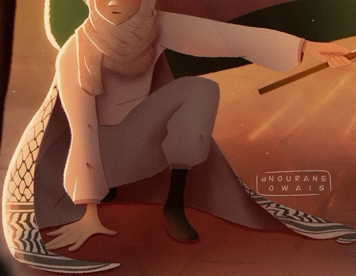 Galeria de ilustrações de Nourane Owais - Egito