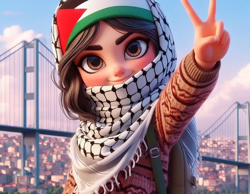 Galeria de ilustrações para Gaza, de Saleh Atia - Palestina