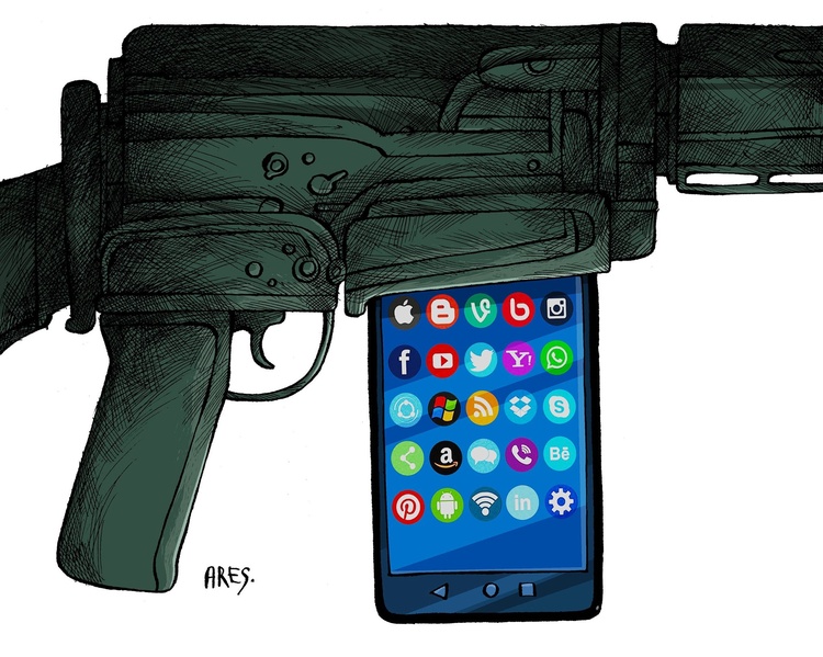 arma de mídia digital