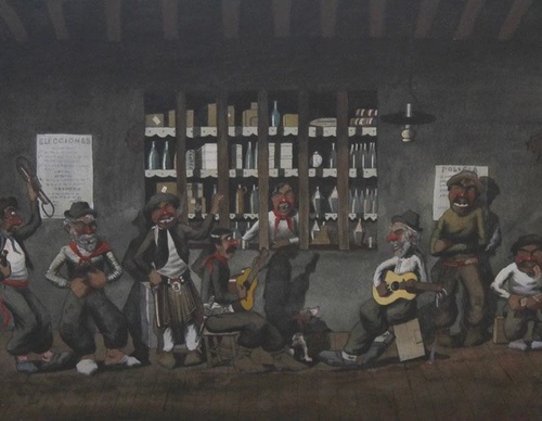 Gallery Of Painting By Florencio Molina Campos - Argentina