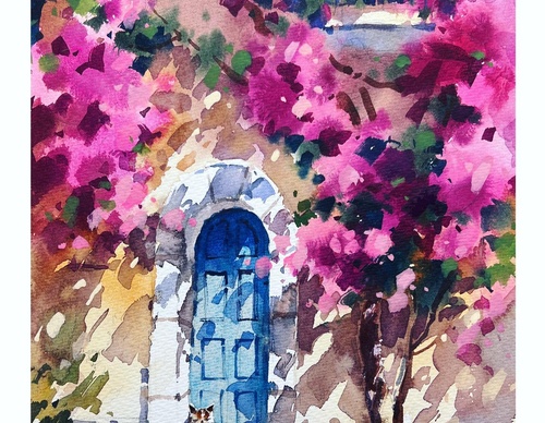 Gallery Of WaterColor Painting By Sofia Wu Mei - China