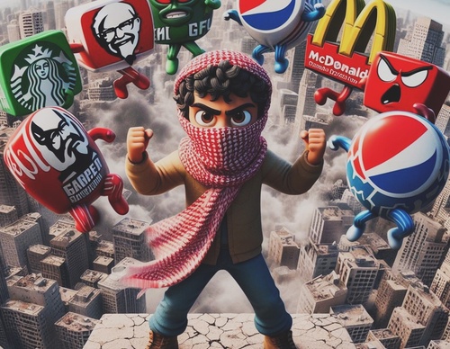 Galeria de ilustrações para Gaza, de Saleh Atia - Palestina