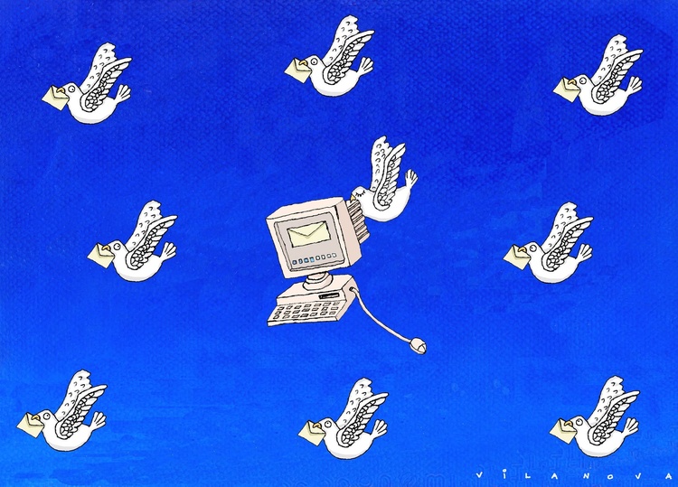Gallery of Cartoons by Paulo Vilanova-Brazil