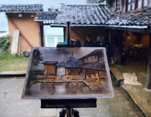 Gallery WaterColor Painting By Bảo Huỳnh - Vietnam