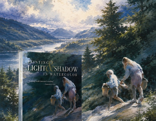 Painting Light and Shadow in Watercolor by William B. Lawrence