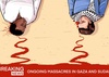 Breaking news from gaza and sudan