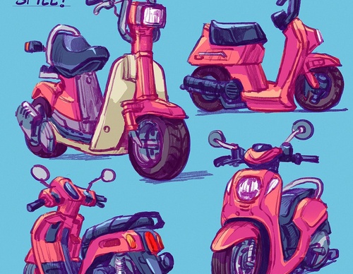 Galería de ilustraciones de Muhammad Firdaus - Singapur