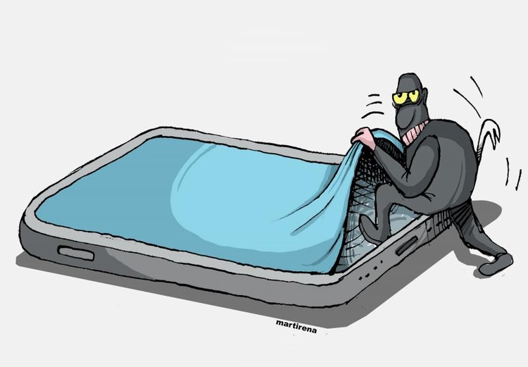 Hackeo de teléfonos móviles Aumentan los hackeos de teléfonos móviles para robar datos bancarios y personales.