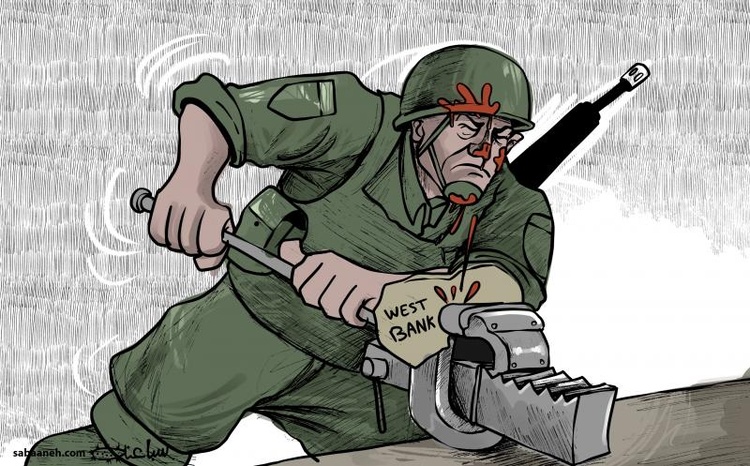 Cisjordânia e a pressão israelense