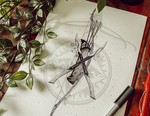 Galería de dibujos de The Little Wilderness - Inglaterra