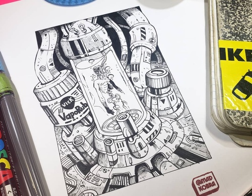 Gallery Of Illustration By Mad Kobra - Dominican Republic