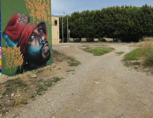 Galería de arte callejero de Nauni - España