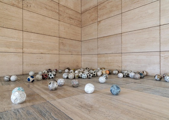 Football and Art at Museo Jumex