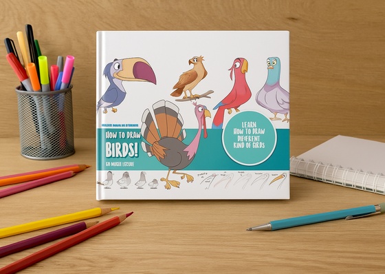 Cómo Dibujar Pájaros – por Mitch Leeuwe