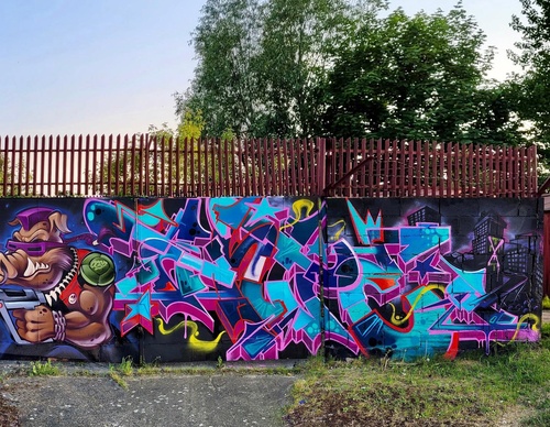 Galería de arte callejero de Ogryz - Brasil