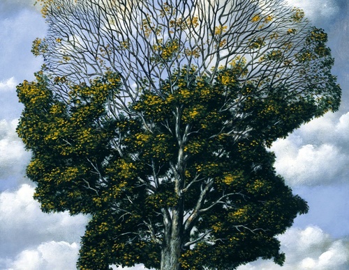 Gallery of humor painting by Rafal Olbinski - Poland