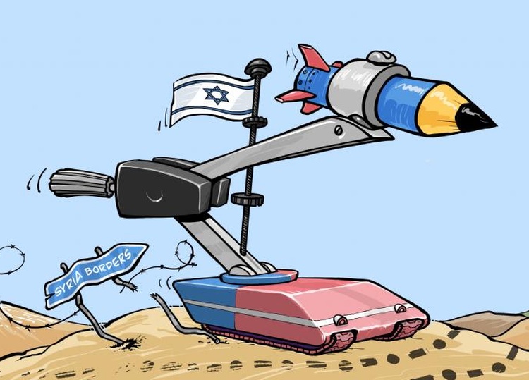 Occupation without borders !  Greater Israel in action !