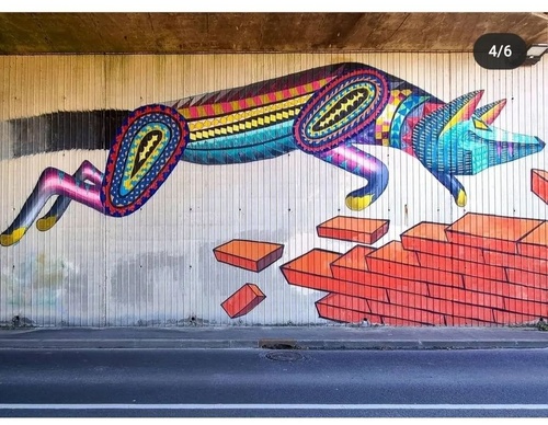 Galería de arte callejero de Spaik - México