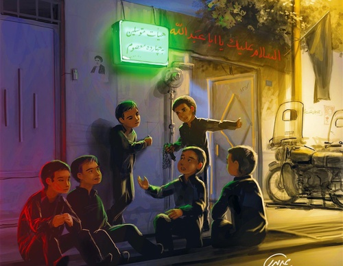 Gallery of illustration by Ali Miri-Iran