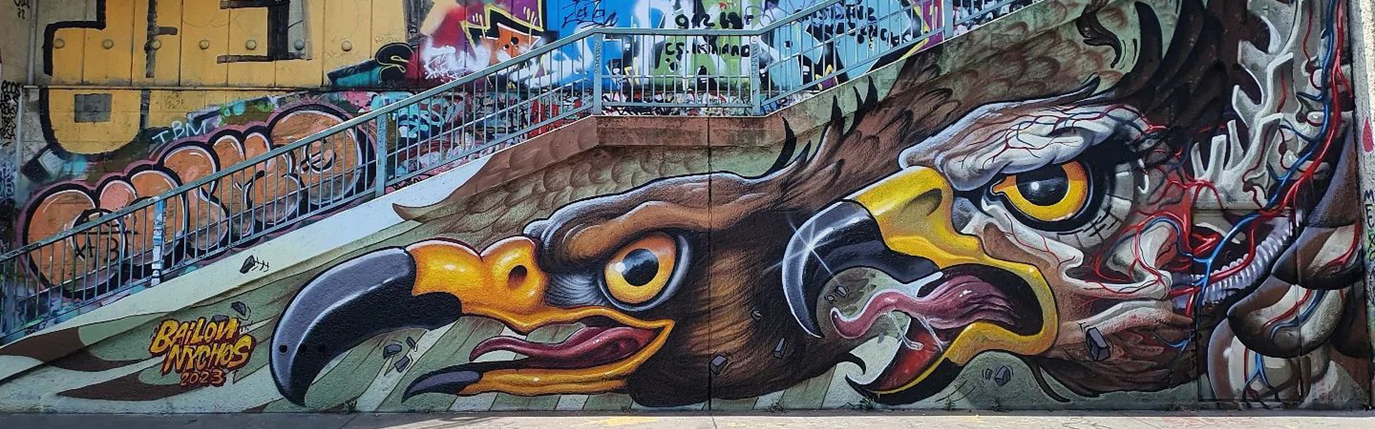 Galería de arte callejero de Bailon - Brasil