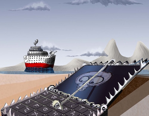 terror online cartoons