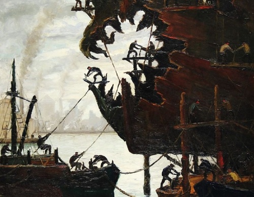 Galeria de pinturas de Benito Quinquela Martín Argentina