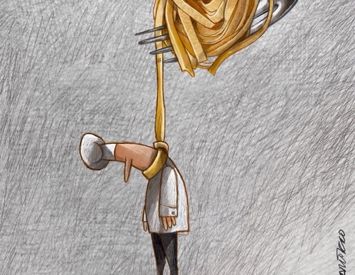 Galería de caricaturas de Marcelo Chamorro – Ecuador