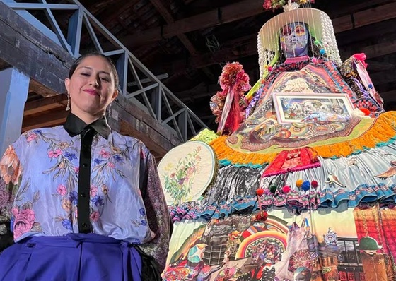 Artista de chilenos, Valeria Montti en la Bienal de Venecia