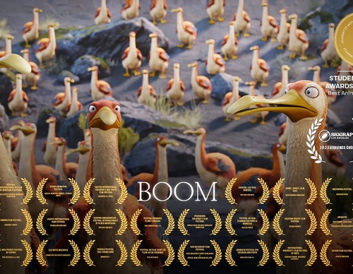 Cortometraje de animación BOOM, Mejor corto de animación 2024