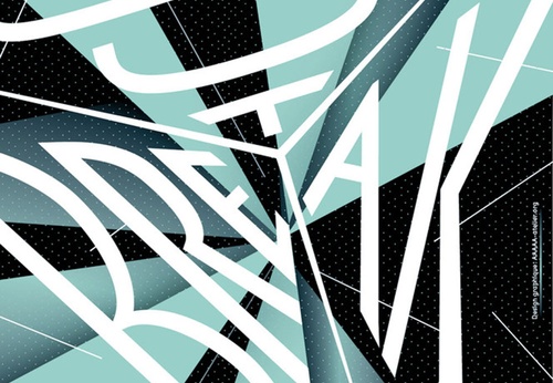 Gallery of Typographic Posters by Aaaaa Atelier – Paris, France