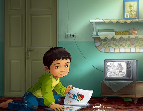 Gallery of illustration by Ali Miri-Iran