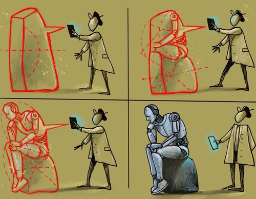 Galería de caricaturas de Marcelo Chamorro – Ecuador