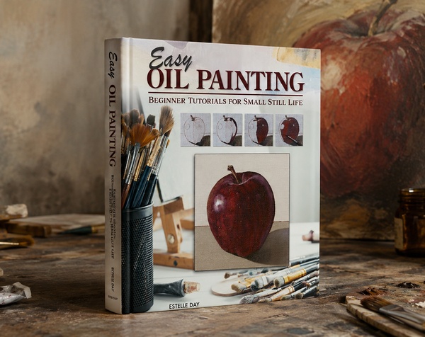 Easy Steps to Oil Painting: Beginner Tutorials for Small Still Life by Estelle Day