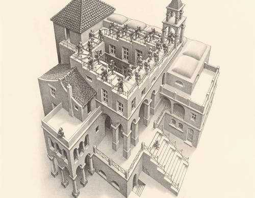 Galeria de pinturas de Maurits Escher - Holanda